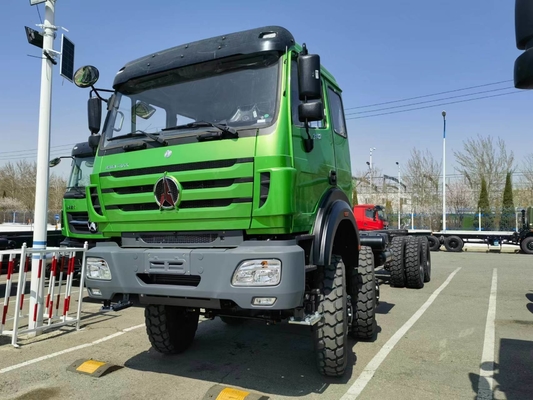 Forte caminhão de 351-450 cv Beiben 6X4 6X6 North Benz com grande capacidade do motor