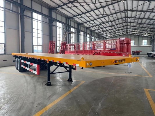 4 eixos 20 pés 20FT Container Trailer Lock com caixa de ferramentas de uma peça 1m * 0.5m * 0.5m