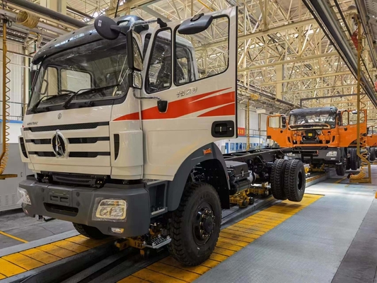 Diesel Beiben 6X4 North Benz 380HP/400HP/420HP caminhão-trator com certificação ISO