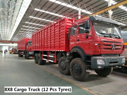 Beiben Dump Cargo Truck Tractor Truck 6X4 com Zf8098 Sistema de Direção de Personalização