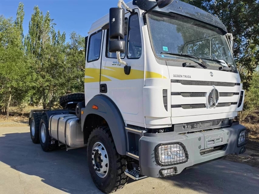 Beiben 430 HP 6X4 caminhão tractor Quinta roda 90 Direção única para transporte de carga pesada