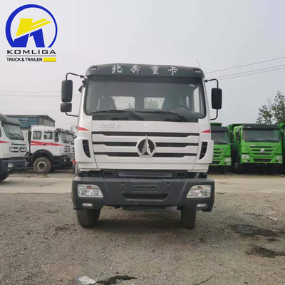 Beiben 6X4 10 Wheeler Usado Prime Mover Tractor Head Truck com sistema de direção Zf8098