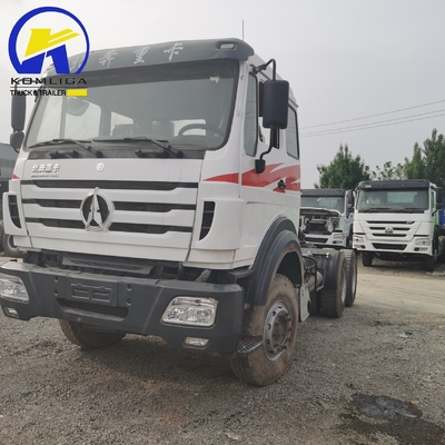 Tipo de transmissão manual de segunda mão North Benz Trator Truck Beiben 8500*2500*3400mm