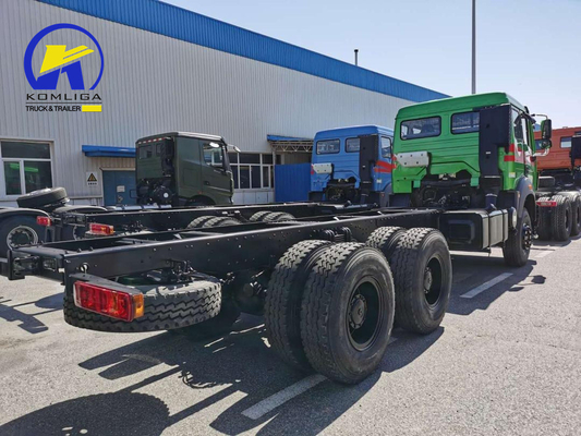 2023 Beiben Dump Truck 340HP 6X4 North Benz Cargo Truck Chassis para entrega de carga