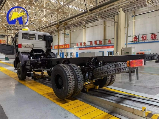 Cisterna de combustível de liga de alumínio de 400L Beiben 6X4 420HP Chassi de caminhão de carga