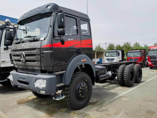 90 Monodireção Quinta Roda Beiben Tipper Truck para África Wp12.420e32 Motor usado