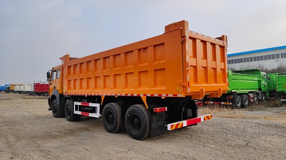 90 Monodireção Quinta Roda Beiben Tipper Truck para África Wp12.420e32 Motor usado