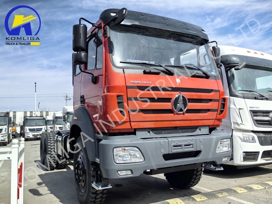 North Beiben Mercedes 2024 6X4 Chassis de caminhão de carga com transmissão manual para o Congo