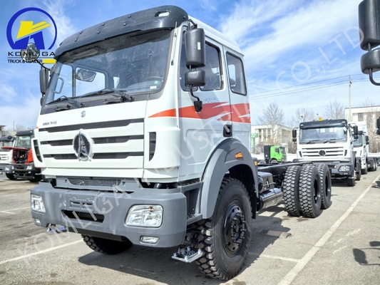 North Beiben Mercedes 2024 6X4 Chassis de caminhão de carga com transmissão manual para o Congo