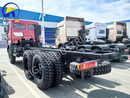 North Beiben Mercedes 2024 6X4 Chassis de caminhão de carga com transmissão manual para o Congo