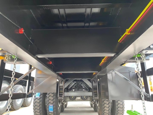 3 eixos Trailers de caminhões de 40 pés com serviço pós-venda e suporte técnico