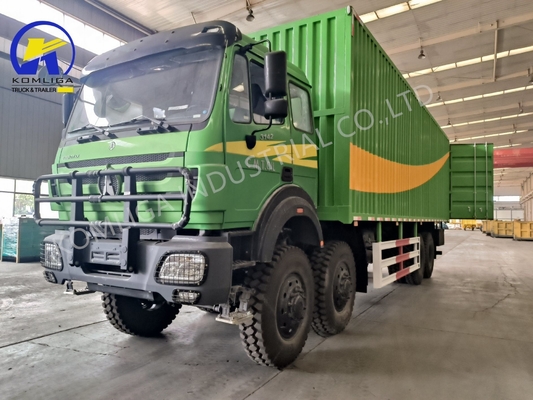 Sistema de direção Zf8098 Diesel 12 rodas camião de carga para transporte de carga pesada