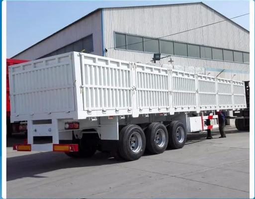 Semi-reboque de 30 toneladas de guarda lateral com aro e design plano de 9.00*22.5/8.00-20/8.5-20