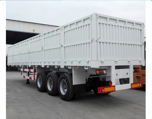 Semi-reboque de 30 toneladas de guarda lateral com aro e design plano de 9.00*22.5/8.00-20/8.5-20