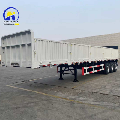 40-100 toneladas usadas / Semi-remolque de vedação lateral de carga com 12 pneus número e produto