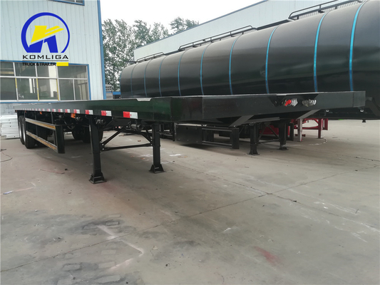 2 eixos de segunda mão 25FT Container Light Semi Trailer Heavy Duty Grade 13t/16t