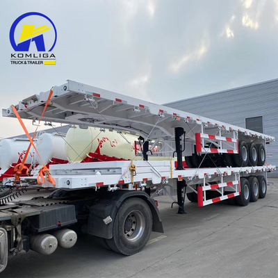 Melhor escolha 3 eixos 40FT Container Flatbed Trailer com eixo BPW e 1820mm Profile