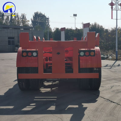 13000x2500x3900mm 40FT Skeleton Semi Container Trailer com 3 eixos 40T Capacidade de carga