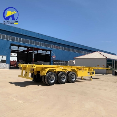 Container Esqueleto Transporte Container Chassis Camião Semi-reboque para transporte