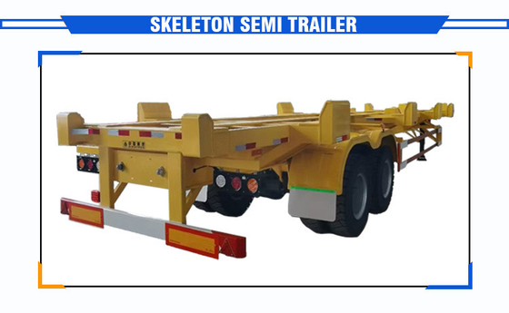 Container Esqueleto Transporte Container Chassis Camião Semi-reboque para transporte