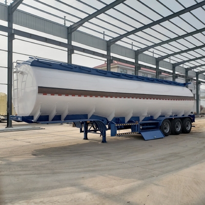 45cbm 42cbm Suspensão Mecânica Petróleo Combustível Petróleo Cisterna Remolque 11500x2500x3900mm