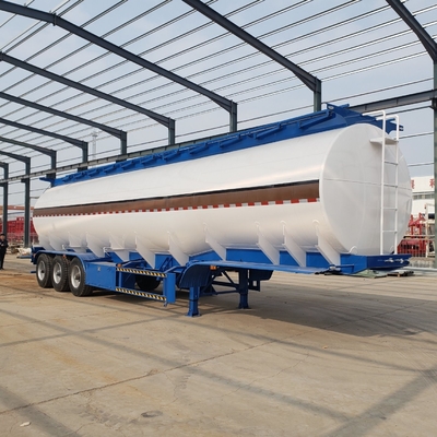 45cbm 42cbm Suspensão Mecânica Petróleo Combustível Petróleo Cisterna Remolque 11500x2500x3900mm