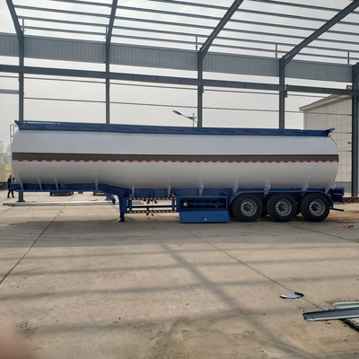 45cbm 42cbm Suspensão Mecânica Petróleo Combustível Petróleo Cisterna Remolque 11500x2500x3900mm