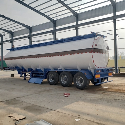 45cbm 42cbm Suspensão Mecânica Petróleo Combustível Petróleo Cisterna Remolque 11500x2500x3900mm