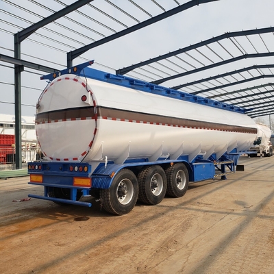 45cbm 42cbm Suspensão Mecânica Petróleo Combustível Petróleo Cisterna Remolque 11500x2500x3900mm