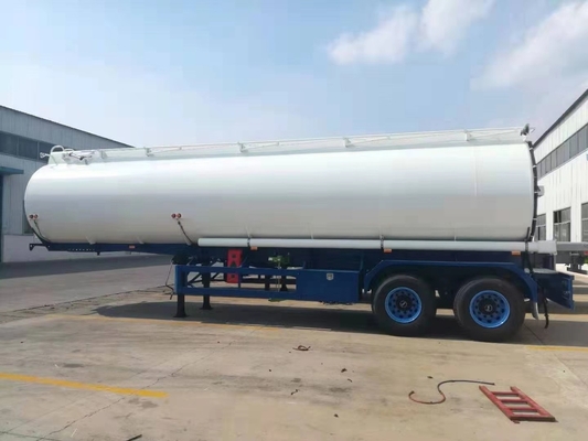 Sistema de travagem antibloqueio ABS 3 eixos 40000 42000 45000 litros Reboque de tanque de combustível de alumínio