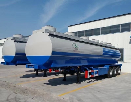 Bogie Suspensão 3 eixos 45000 litros Tank de combustível Trailer para o mercado do Zimbábue