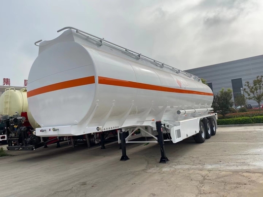 Transporte de óleo de palma de água 45000 litros Trailers de tanques de combustível com 2 mangueiras de descarga