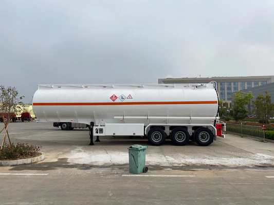 Transporte de óleo de palma de água 45000 litros Trailers de tanques de combustível com 2 mangueiras de descarga