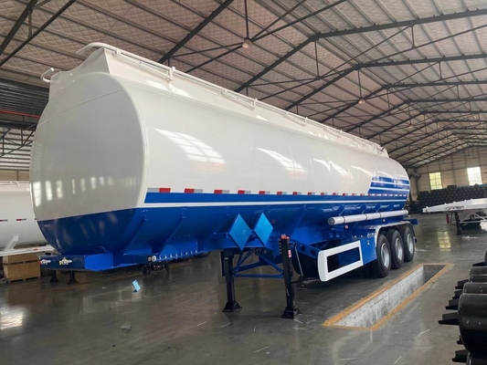 45000 litros Tanker de combustível de alumínio Semi-trailer 5 Compartimento no Quénia Zimbabwe 3 eixo