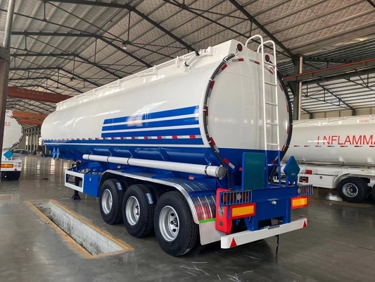 45000 litros Tanker de combustível de alumínio Semi-trailer 5 Compartimento no Quénia Zimbabwe 3 eixo