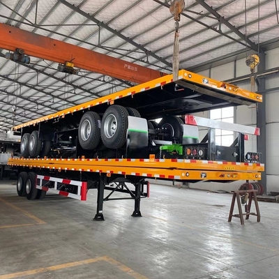 Semi-reboque de 30 a 60 t para transporte de contentores ABS opcional Competitivo