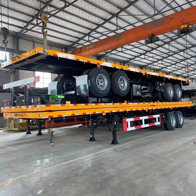 Semi-reboque de 30 a 60 t para transporte de contentores ABS opcional Competitivo