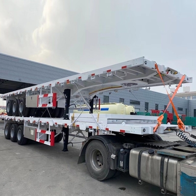 Semi-reboque de 30 a 60 t para transporte de contentores ABS opcional Competitivo