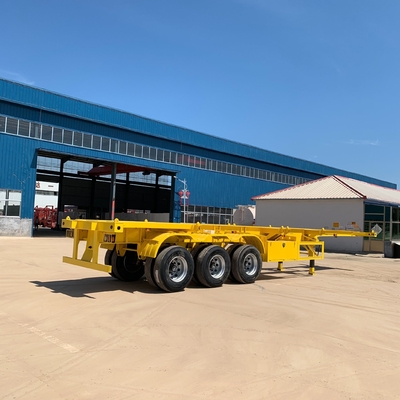 Peso de Tare Aproximadamente 6.2 T Semi-trailer de reboque de reboque para clientes africanos