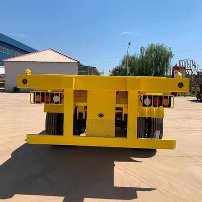 Peso de Tare Aproximadamente 6.2 T Semi-trailer de reboque de reboque para clientes africanos