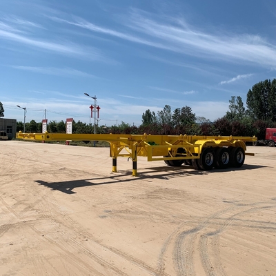 Peso de Tare Aproximadamente 6.2 T Semi-trailer de reboque de reboque para clientes africanos