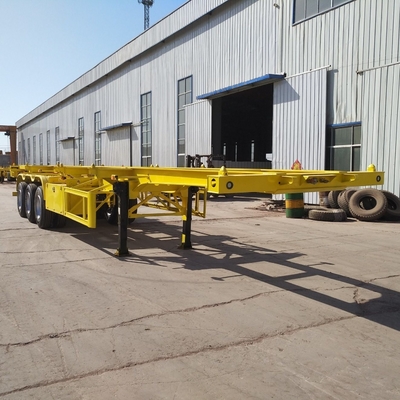 Peso de Tare Aproximadamente 6.2 T Semi-trailer de reboque de reboque para clientes africanos