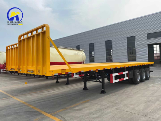 3 eixos Semi-reboque Sinotruk de 25 toneladas com cadeado de contêiner