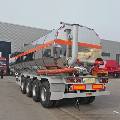 3 eixos 4 eixos 40 50 60tons tanque de combustível semi-reboque e transporte personalizável