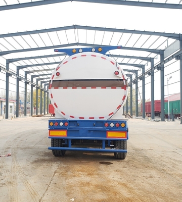 3 eixos 4 eixos reboque de tanque de combustível com válvula inferior de 3&quot; e sistema de travagem de relevo Wabco