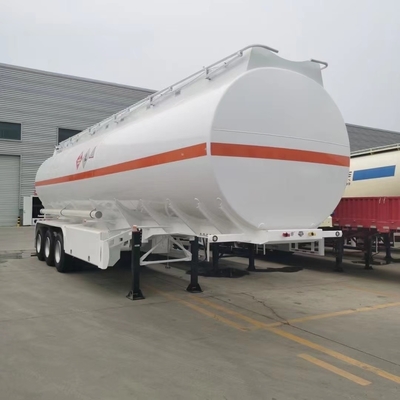 3 eixos 40 50tons Tanker de combustível Semi-reboque com 6PCS T30/30 câmaras de travagem