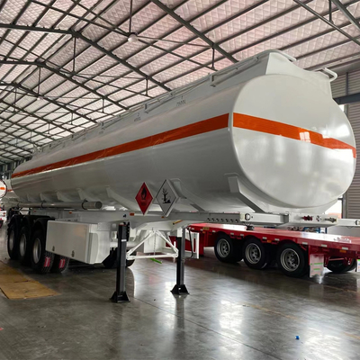 3 eixos 40 50tons Tanker de combustível Semi-reboque com 6PCS T30/30 câmaras de travagem