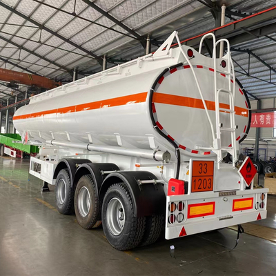 3 eixos 40 50tons Tanker de combustível Semi-reboque com 6PCS T30/30 câmaras de travagem