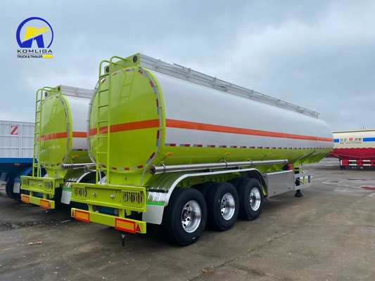 Condição 3 eixos de tanque de combustível Semi-reboque com válvula de relevo Wabco de capacidade de carga de 50 T
