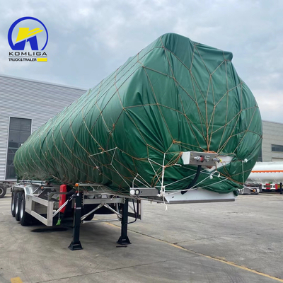 3 eixos 42000L 45000 50000 litros Tanque de combustível Semi-reboque para transporte de combustível